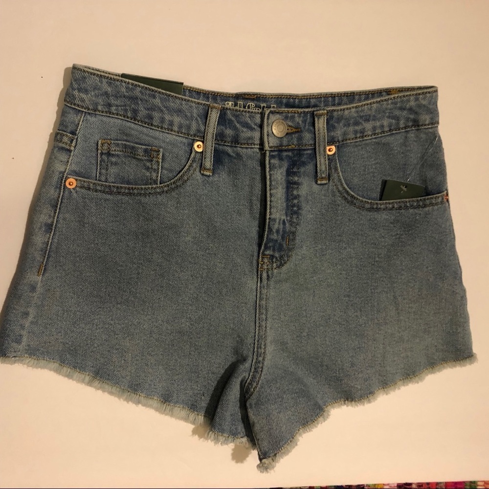 wild fable high rise cut off shorts